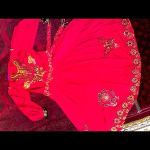 Handmade native indian pakistani afghan dress